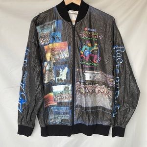 VTG Leslie Jordan Men’s Cycling Running Marathon Race Tyvek Wind Jacket Size M